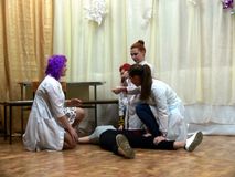 Новогодний КВН "Сказки в медицинском техникуме" 25.12.19.