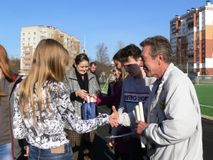 Спортивное мероприятие 25.10.19: в программе студентов ожидали интересный квест, бег, эстафета. 