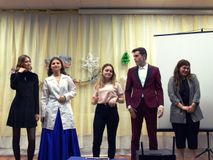 Новогодний КВН "Сказки в медицинском техникуме" 25.12.19.